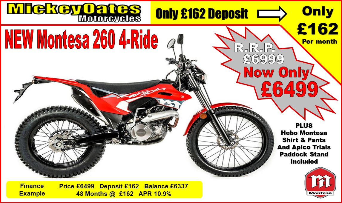 MONTESA 4-RIDE - NOW ONLY £6499